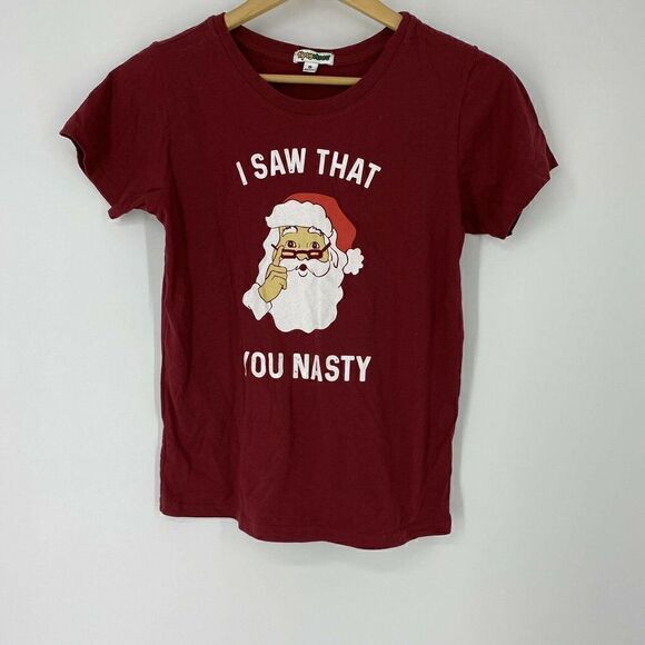 Tipsy Elves T Shirt I Saw That You Nasty - Picture 1 of 5